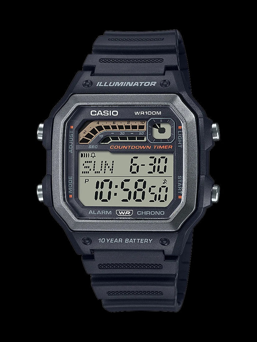 Casio Digital Watch WS1600H-1A – Stonex Jewellers