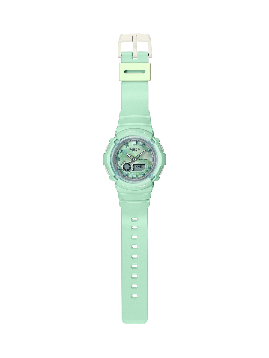 Baby g shock green hot sale