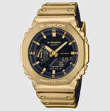 G Shock Men's Metallic Digit/Analog Black/Gold Watch - GM2100YM-9A