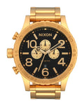 Nixon Men's 51-30 Chrono Gold Black Watch - A1389-510-00