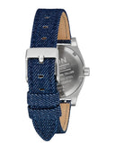 Nixon Silver/Indigo Medium Time Teller Denim Watch - A1412-5259