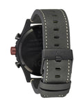 Nixon Black/Pumice/Charcoal 51-30 Chrono Leather Watch - A1392-5238-00