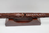 Wooden Putorino Flute with Base