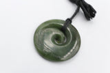 New Zealand Greenstone Carved Koru