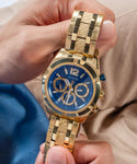 Guess Cobalt Gold Tone Watch - GW0714G2