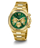 GUESS Mens Equity Gold Tone Multi-function Watch GW0703G2