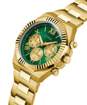 GUESS Mens Equity Gold Tone Multi-function Watch GW0703G2