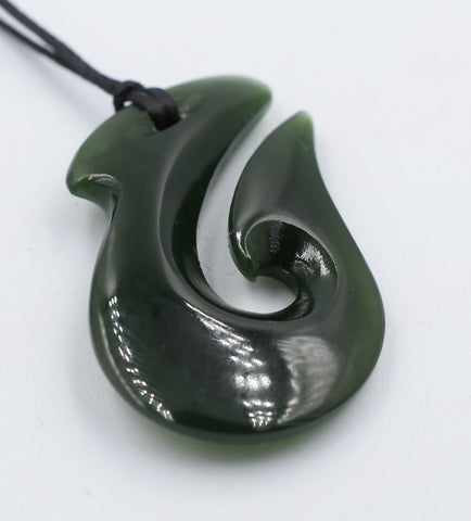 New Zealand Greenstone Fish Hook