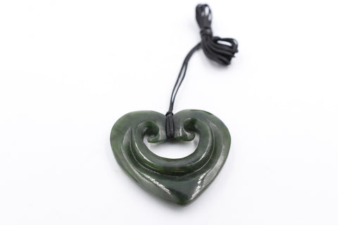 Greenstone Heart Koru