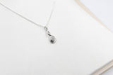 10ct white Diamond Set 0.10carat pendent