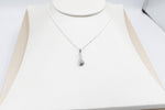 10ct white Diamond Set 0.10carat pendent