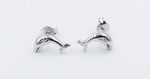 Stg Silver Whale Studs