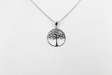 Stg Silver Tree of Life Pendent with Chain