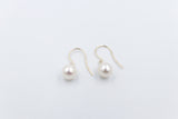 9ct Gold Set Fresh water Pearl Earrings