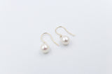 9ct Gold Set Fresh water Pearl Earrings