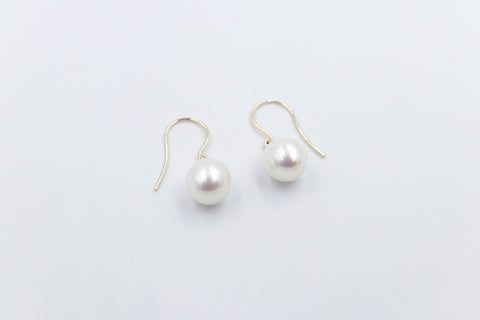 9ct Gold Set Fresh water Pearl Earrings