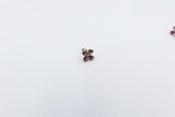 9ct Gold Garnet Earrings