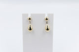 9ct Gold Tear Drop Earrings 5ER0415