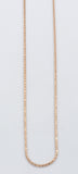 9ct Rose Gold Italian Wheatsheaf Chain 55cms