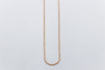 9ct Rose Gold Italian Wheatsheaf Chain 55cms