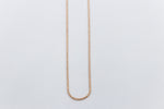 9ct Rose Gold Italian Wheatsheaf Chain 55cms