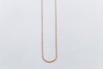 9ct Rose Gold Italian Wheatsheaf Chain 55cms