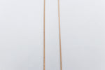 9ct Rose Gold Italian Wheatsheaf Chain 55cms