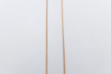 9ct Rose Gold Italian Wheatsheaf Chain 55cms