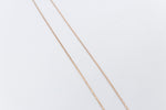 9ct Rose Gold Italian Wheatsheaf Chain 55cms