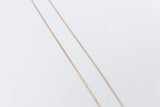 9ct Rose Gold Italian Wheatsheaf Chain 55cms