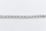 Stg Silver Wheatsheaf Bracelet 21cm SJV583BR