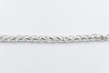 Stg Silver Wheatsheaf Bracelet 21cm SJV583BR