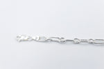 Stg Silver Paperclip Chain Bracelet SJV77319