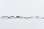 Stg Silver Paperclip Chain Bracelet SJV77319