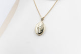 9ct Gold Oval Locket SJGL0135