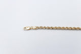 9ct Gold Italian Rope Bracelet