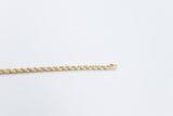 9ct Gold Italian Rope Bracelet