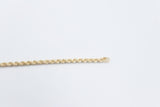 9ct Gold Italian Rope Bracelet