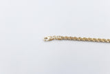 9ct Gold Italian Rope Bracelet