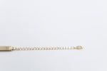 9ct Gold kids curb bracelet 16cm