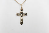 9ct Solid Gold Crucifix Cross