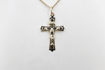 9ct Solid Gold Crucifix Cross