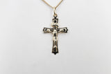 9ct Solid Gold Crucifix Cross