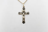 9ct Solid Gold Crucifix Cross