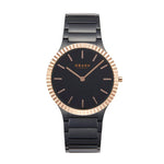 Obaku-Denmark Black Linje Watch - Lnk - V292GXMBSB