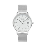 Obaku-denmark Silver/White Chia Lille - Steel Watch - V298LDCWMC