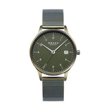 Obaku-Denmark Ladies Green Chia Lille - Leaf Watch - V298LDEEME