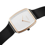 Obaku-Denmark Black/White Tern - Tuscany Watch - V267GXMIMB