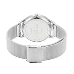 Obaku-denmark Silver/White Chia Lille - Steel Watch - V298LDCWMC