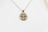 9ct Gold Compass Pendent SJ9P0046